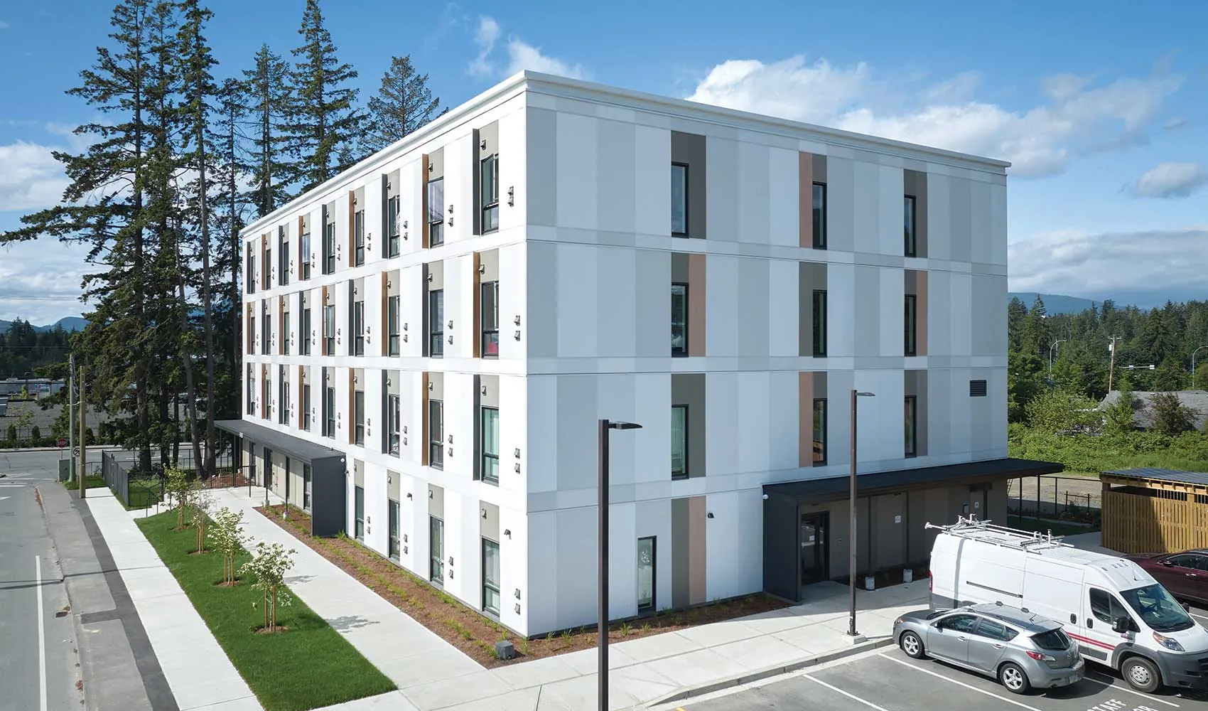Greenway Modular commercial building exterior