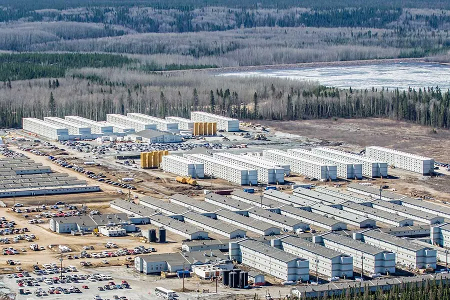 Modular workforce housing camp