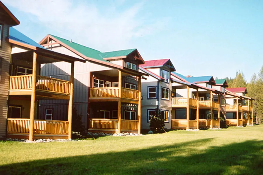 Coppersprings modular ski chalet condos