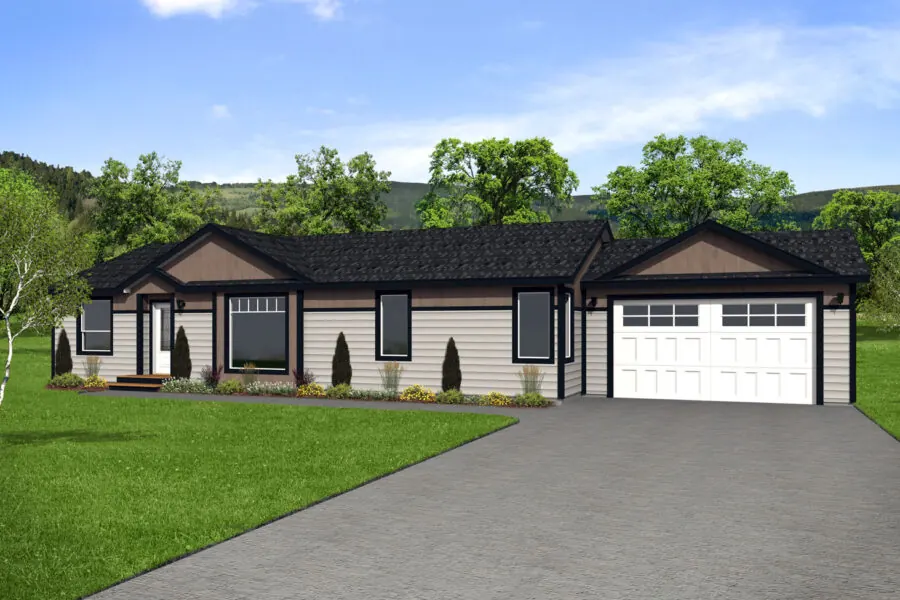 Buckingham modular home, model 27GL5203