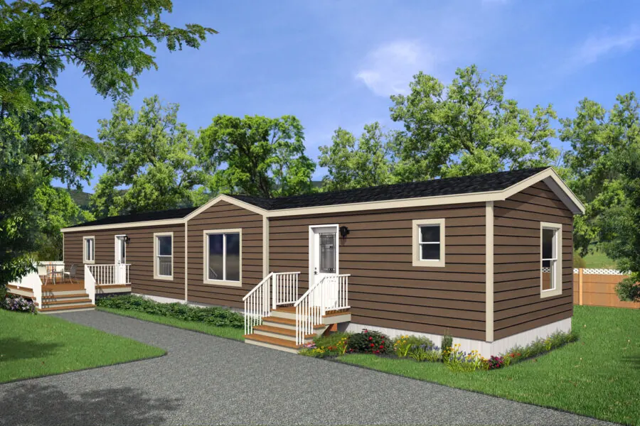 Chilcotin modular home, model 158GL7604