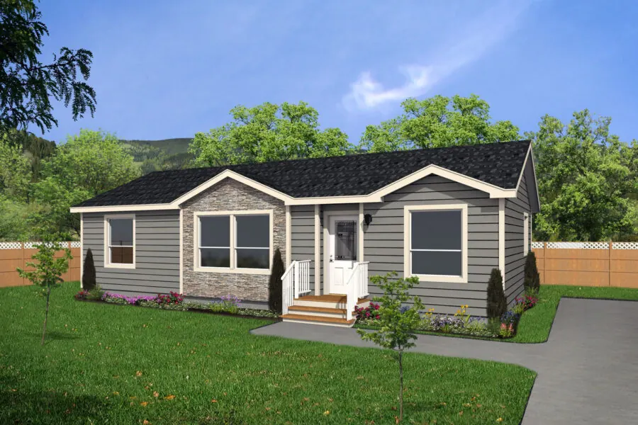 Creston modular home, model 24GL4402