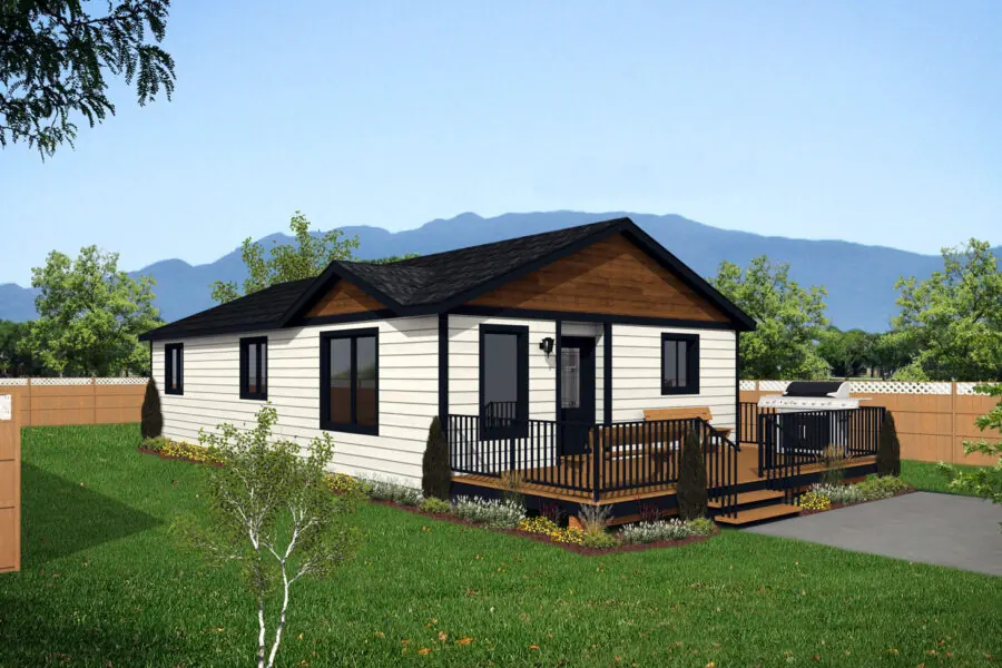 Galloway modular home, model 24GL4404