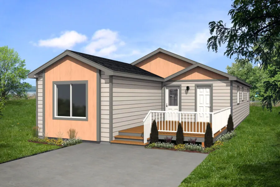 McGill modular home, model 27GL6401