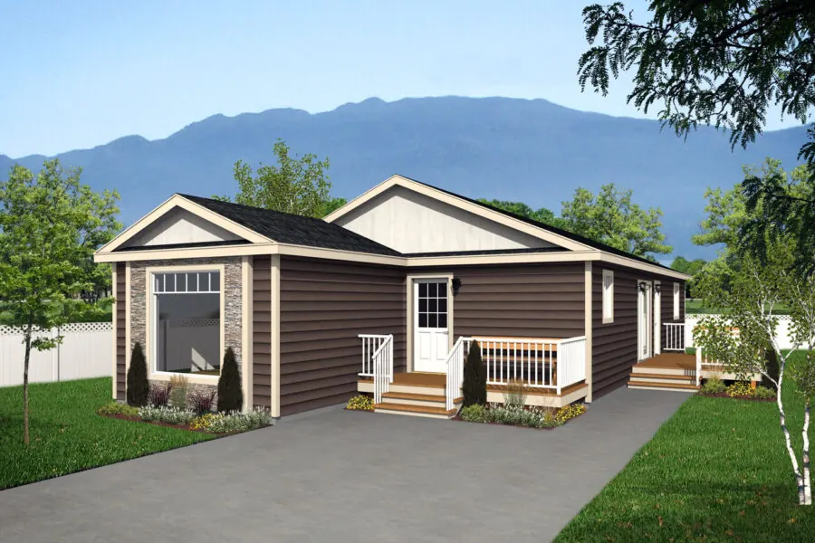 McMaster modular home, model 27GL6002