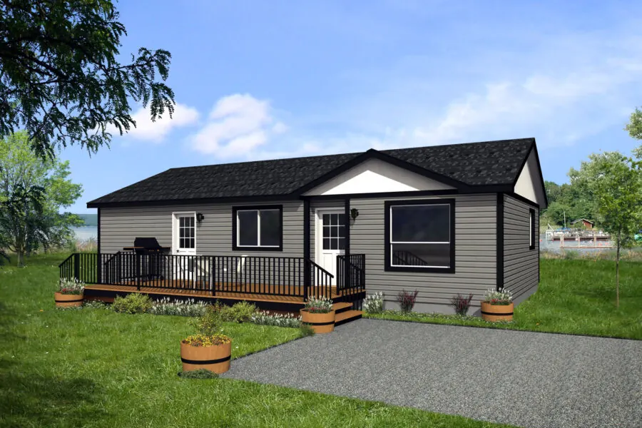 Nevada modular home, model 24GL4401
