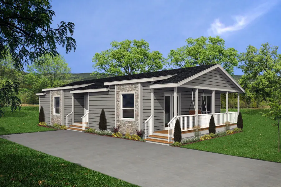 Quadra modular home, model 27GL4802