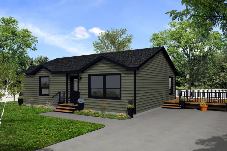 Whistler modular home, model 30GL4001